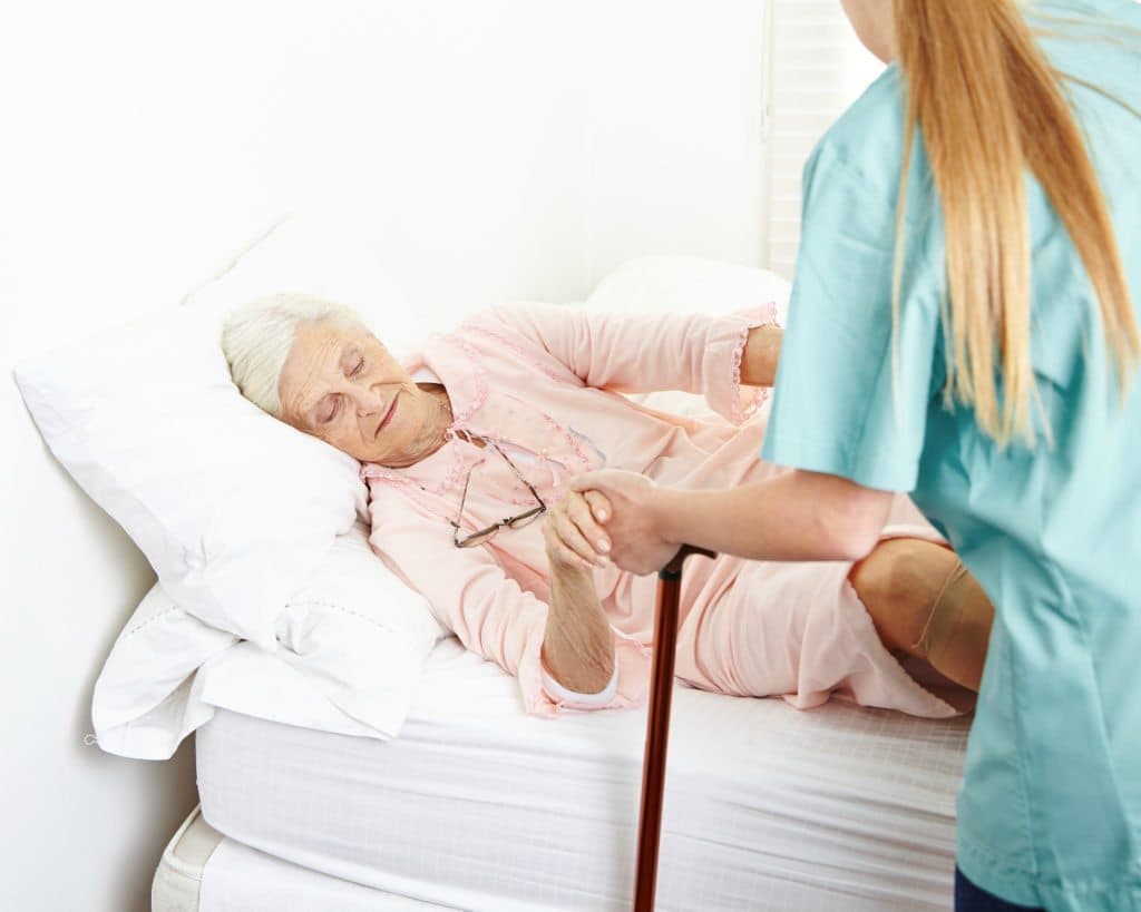 Severe Senior Hip Fracture X-Ray