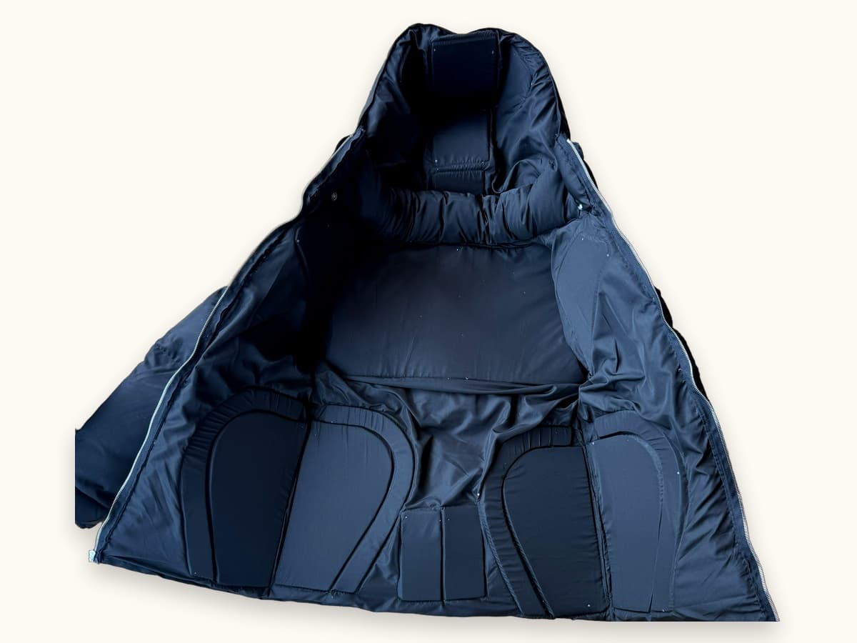 Built-In Fall Protection Padding